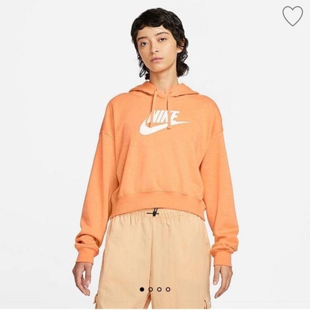 Nike NWOT Women's Sportswear Club Fleece Cropped Hoodie Medium